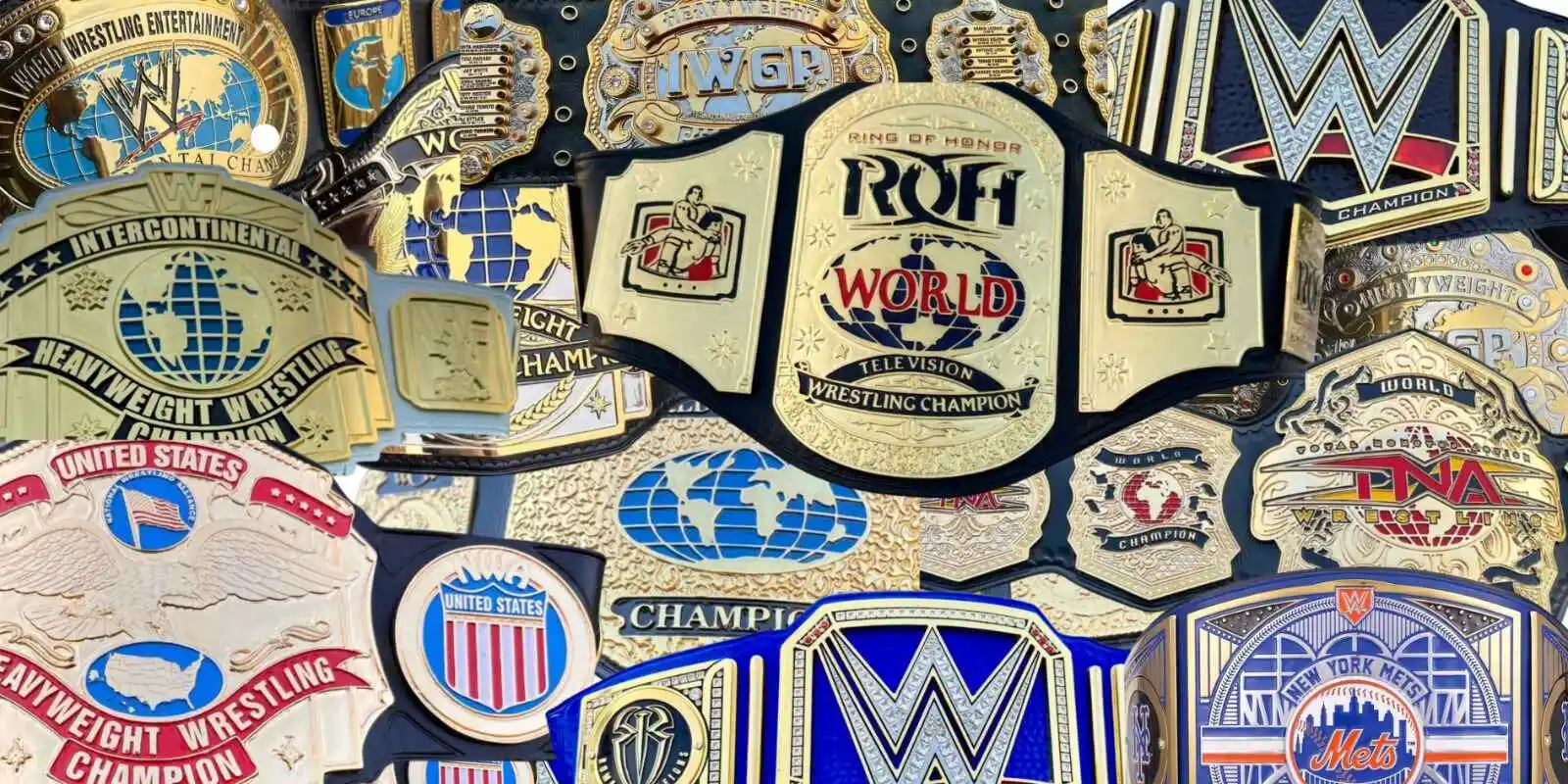 Championship belts background